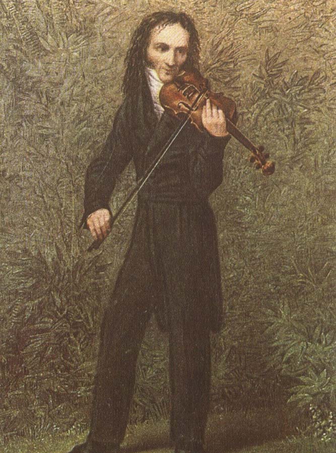 georges bizet the legendary violinist niccolo paganini in spired composers and performers